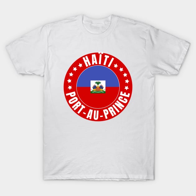 Port Au Prince T-Shirt by footballomatic